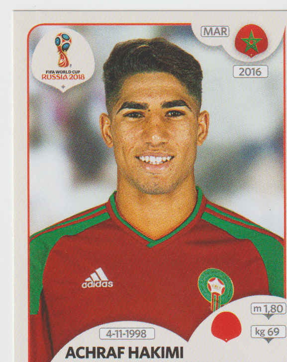 | Casa do Colecionador figurinha copa do mundo 2018 Marrocos nº162