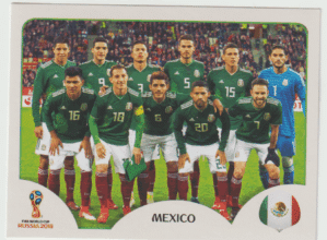 figurinha copa do mundo 2018 México nº455