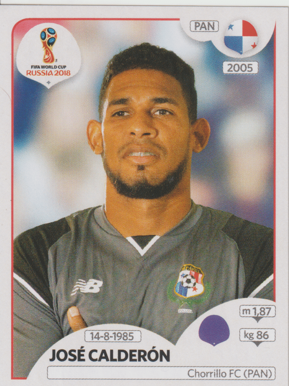 | Casa do Colecionador figurinha copa do mundo 2018 Panamá nº535