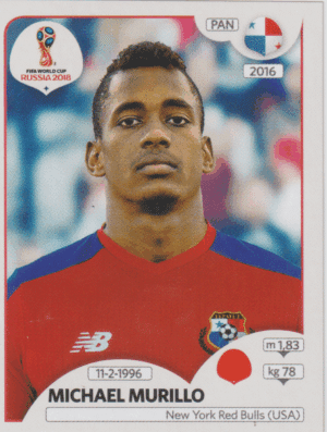 figurinha copa do mundo 2018 Panamá nº537