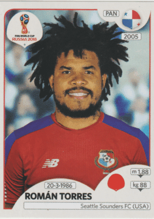 figurinha copa do mundo 2018 Panamá nº541