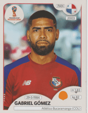 figurinha copa do mundo 2018 Panamá nº543