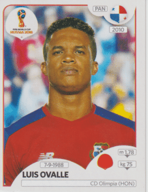 figurinha copa do mundo 2018 Panamá nº544