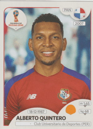 figurinha copa do mundo 2018 Panamá nº545