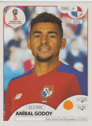figurinha copa do mundo 2018 Panamá nº547