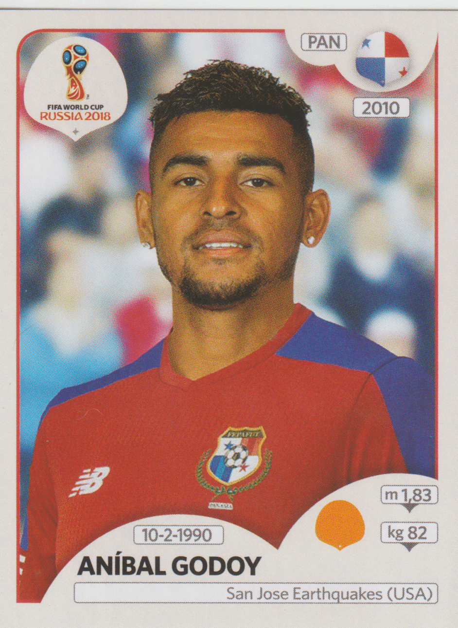 | Casa do Colecionador figurinha copa do mundo 2018 Panamá nº547