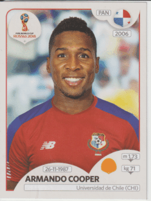 figurinha copa do mundo 2018 Panamá nº548