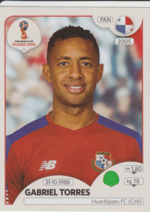 figurinha copa do mundo 2018 Panamá nº551