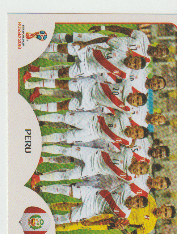 | Casa do Colecionador figurinha copa do mundo 2018 Peru nº234