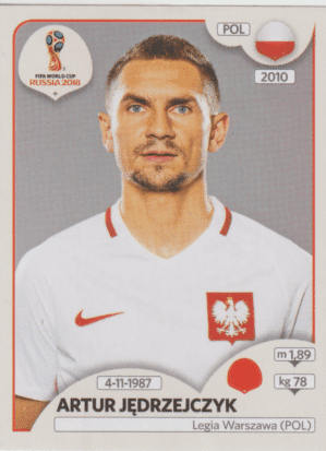 figurinha copa do mundo 2018 polonia nº602