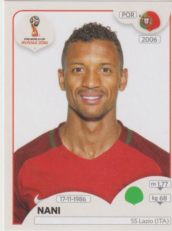 | Casa do Colecionador figurinha copa do mundo 2018 Portugal nº131