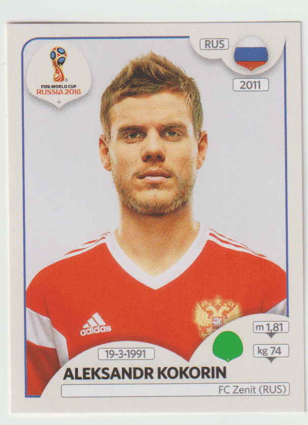 | Casa do Colecionador figurinha copa do mundo 2018 Rússia nº51