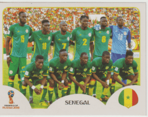 figurinha copa do mundo 2018 Senegal nº615
