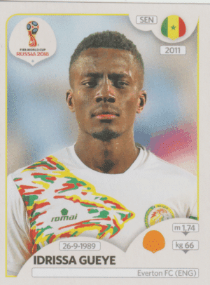 figurinha copa do mundo 2018 Senegal nº623