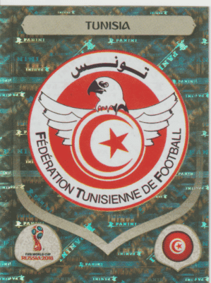 figurinha copa do mundo 2018 Tunisía nº553