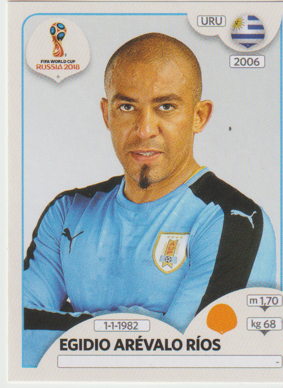 | Casa do Colecionador figurinha copa do mundo 2018 Uruguai nº103