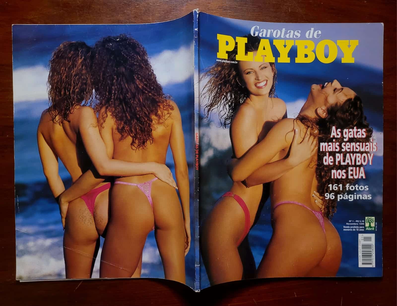 | Casa do Colecionador Garotas de Playboy Nº 01 (Novembro/1999) | As Gatas Mais Sensuais dos EUA | 161 Fotos