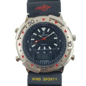 Relógio Lawman Water Wind WML Vintage Unissex Raridade