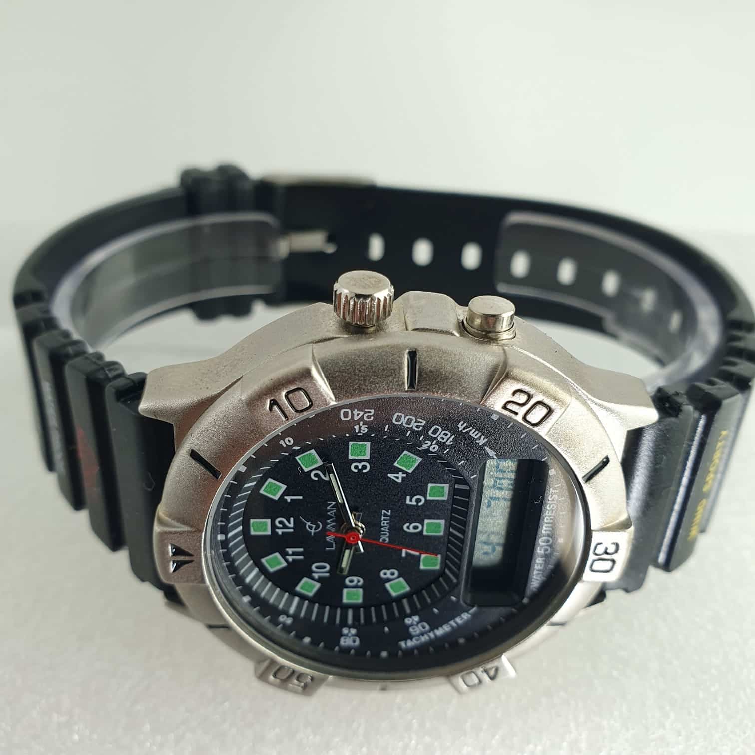 | Casa do Colecionador Relógio Lawman Wind Sport LWM Vintage Unissex Raridade