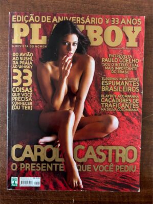 Revista Playboy N 399 - Carol Castro - Agosto 2008