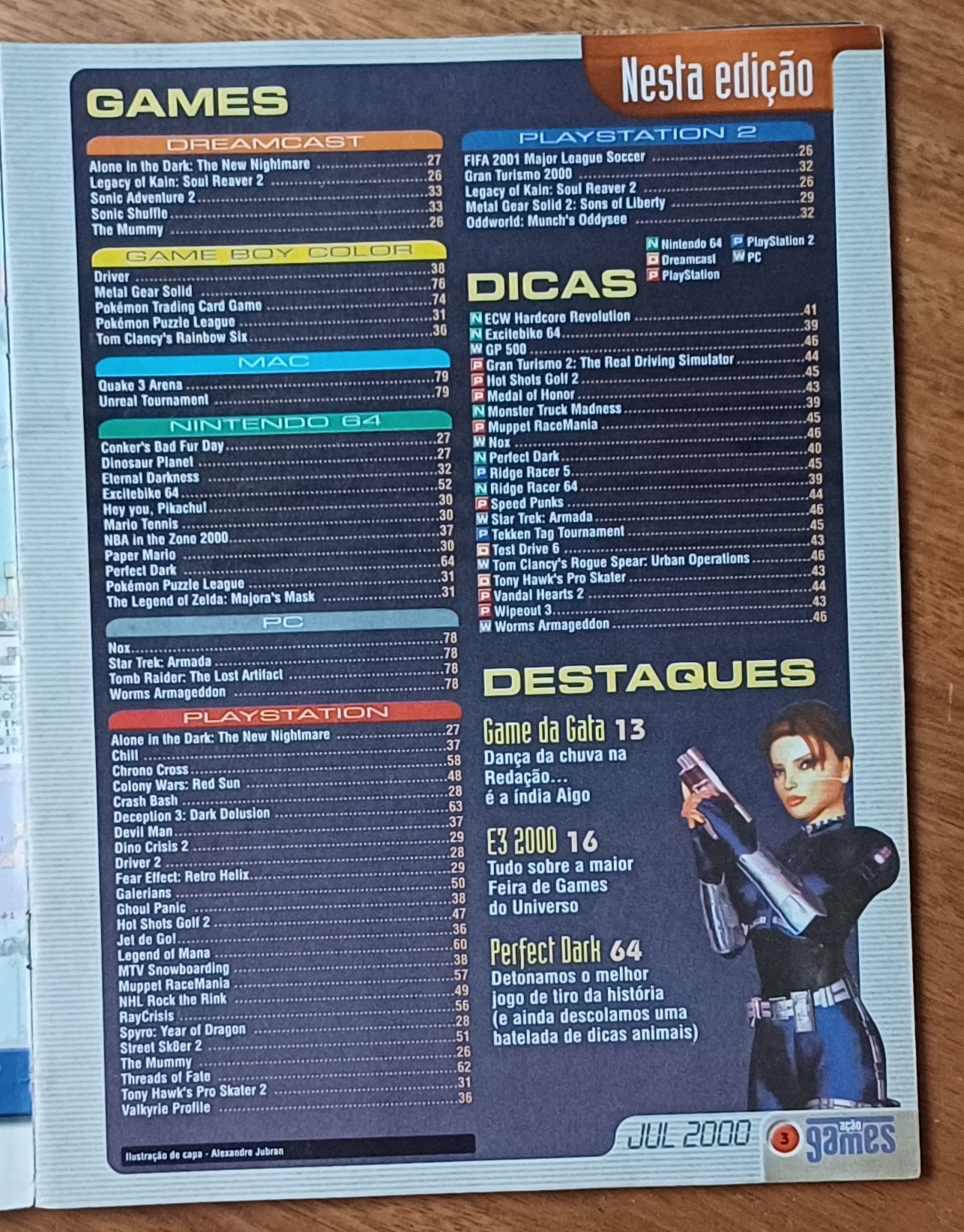 | Casa do Colecionador Rgr27. Ação games 153. Detonado Perfect dark conspiração alienígena.