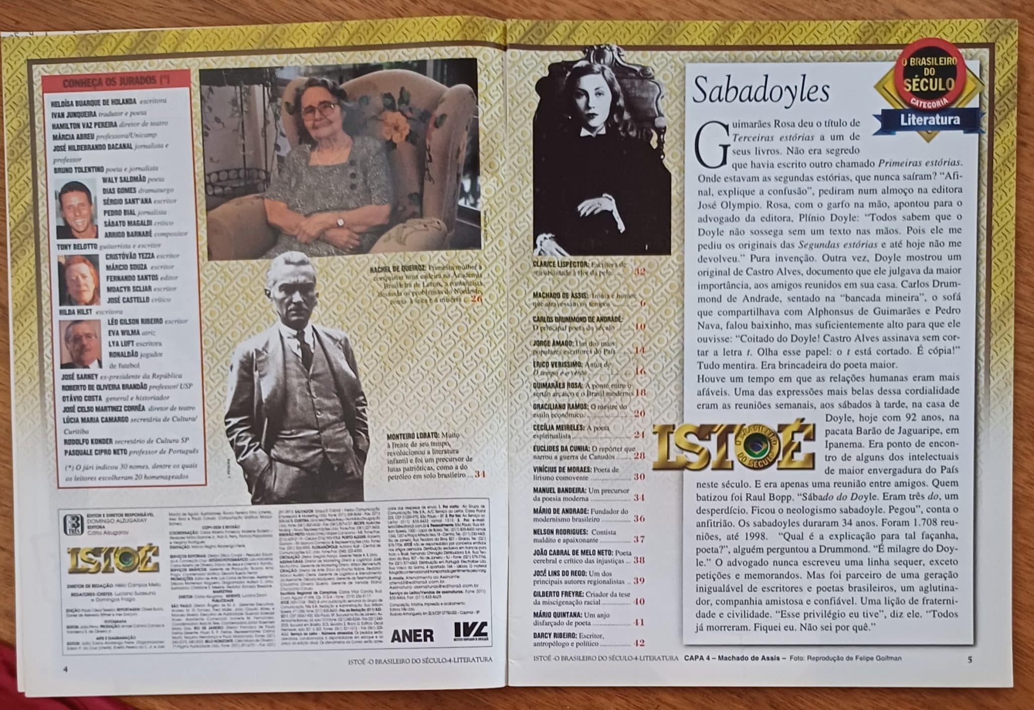 | Casa do Colecionador Rgr27. Isto é o Brasileiro do século 4. Literatura Machado Amado Rosa. - Imagem 2