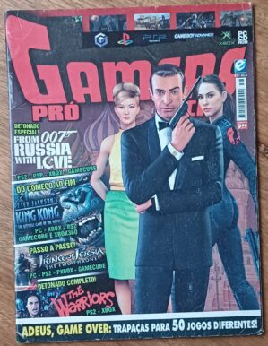 Rgr28. Gamers Pro dias 48. Detonados 007, the warriors, king kong.