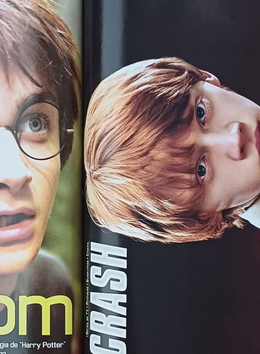 | Casa do Colecionador Rlq28. Crash 7. Smallville Simpsons Harry Potter.