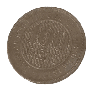 100 Réis 1887 Sku 2299