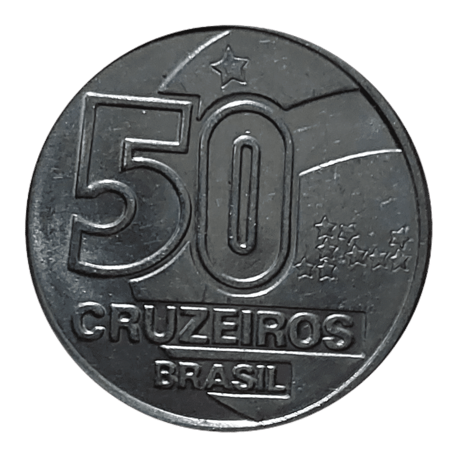 | Casa do Colecionador 50 cruzeiros 1990 Baiana Sku 2293