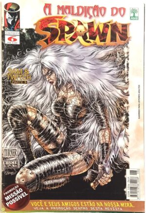 A Maldição do Spawn n° 6. Abril – 1999.
