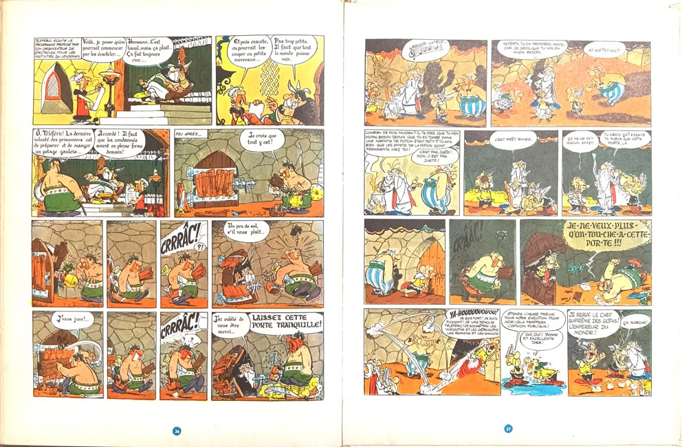 | Casa do Colecionador Astérix el les Goths. Dargaud – 1963.