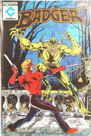 Badger - O Texugo n° 4. Cedibra – 1988.
