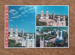 Cartão Postal Paraná. Campo mourão Igreja Católica Matriz.