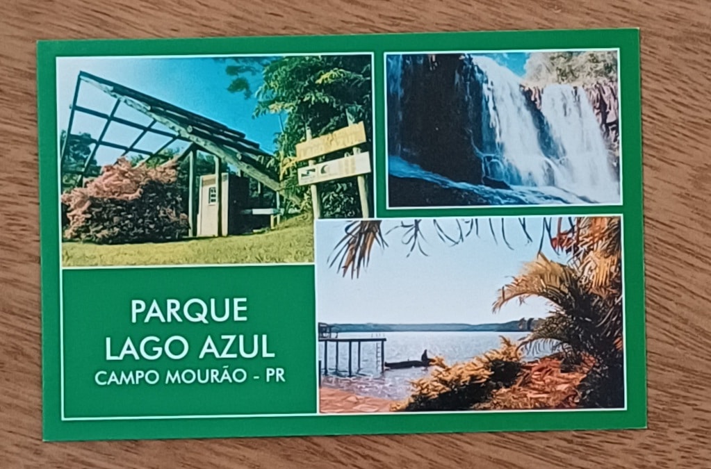 | Casa do Colecionador Cartão Postal Paraná. Campo Mourão parques e usina Mourão.