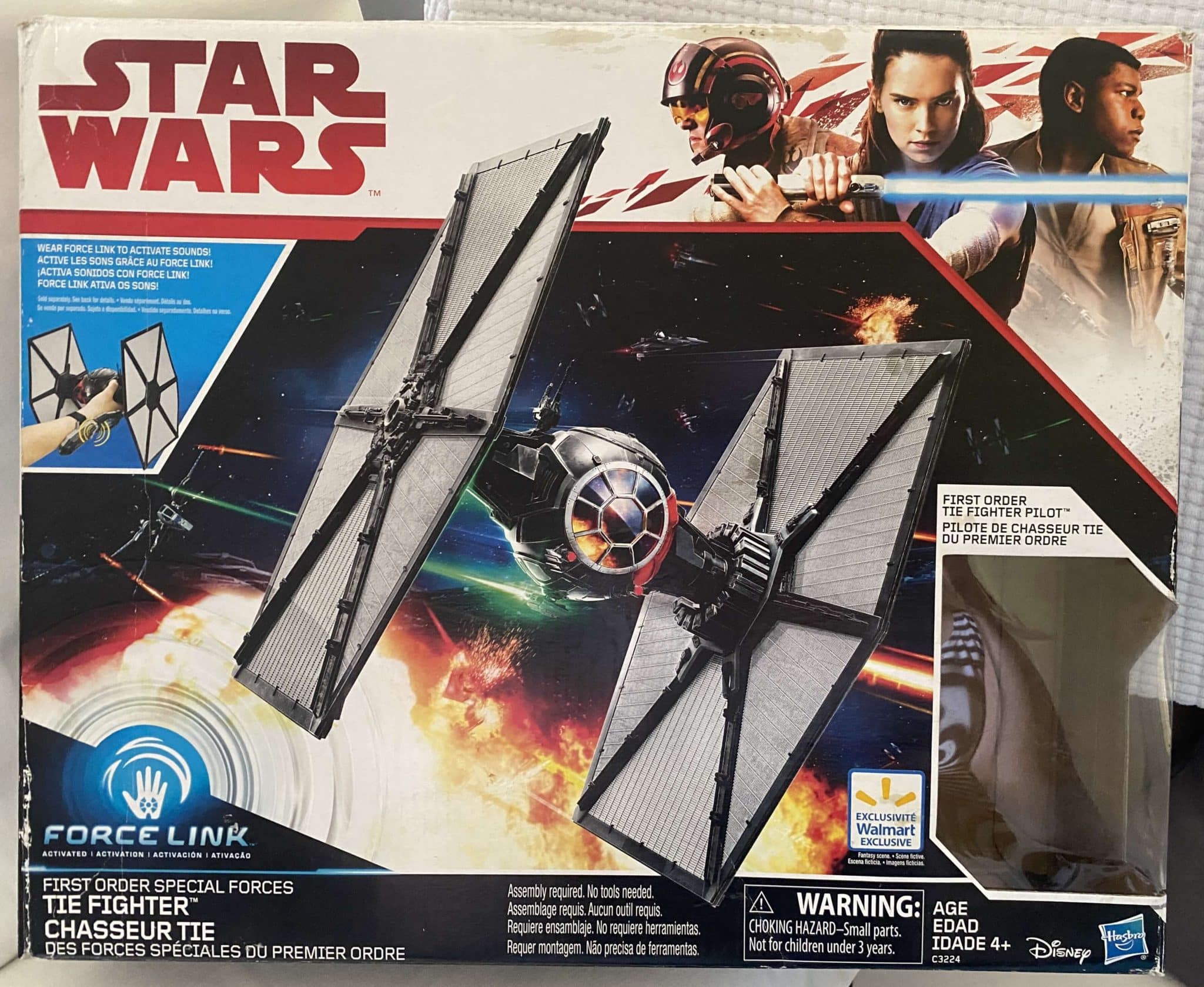 | Casa do Colecionador First Order Special Forces TIE Fighter Star Wars Hasbro 2017