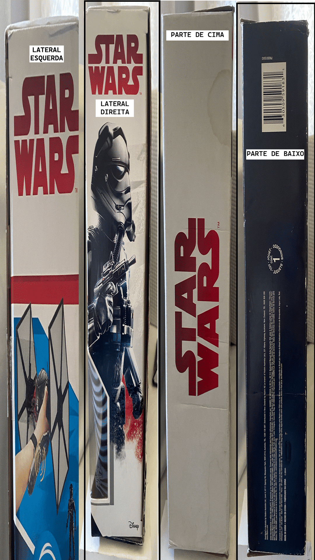 | Casa do Colecionador First Order Special Forces TIE Fighter Star Wars Hasbro 2017