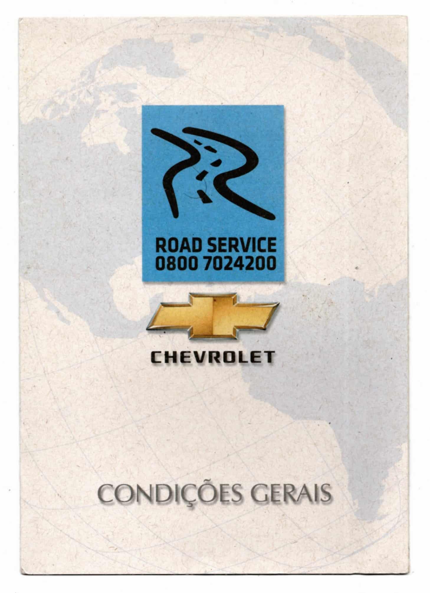 | Casa do Colecionador Manual Do Proprietario Chevrolet Meriva - 2008 - Em Branco