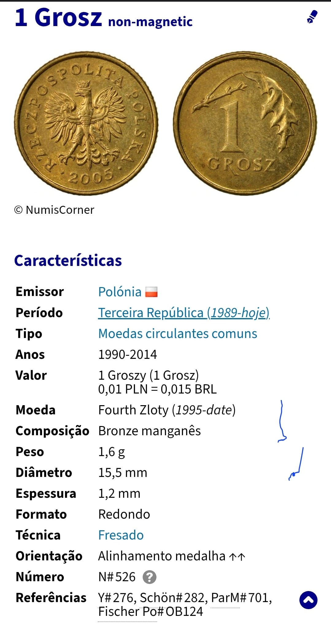 | Casa do Colecionador Moedas do mundo Polônia Sku 2313