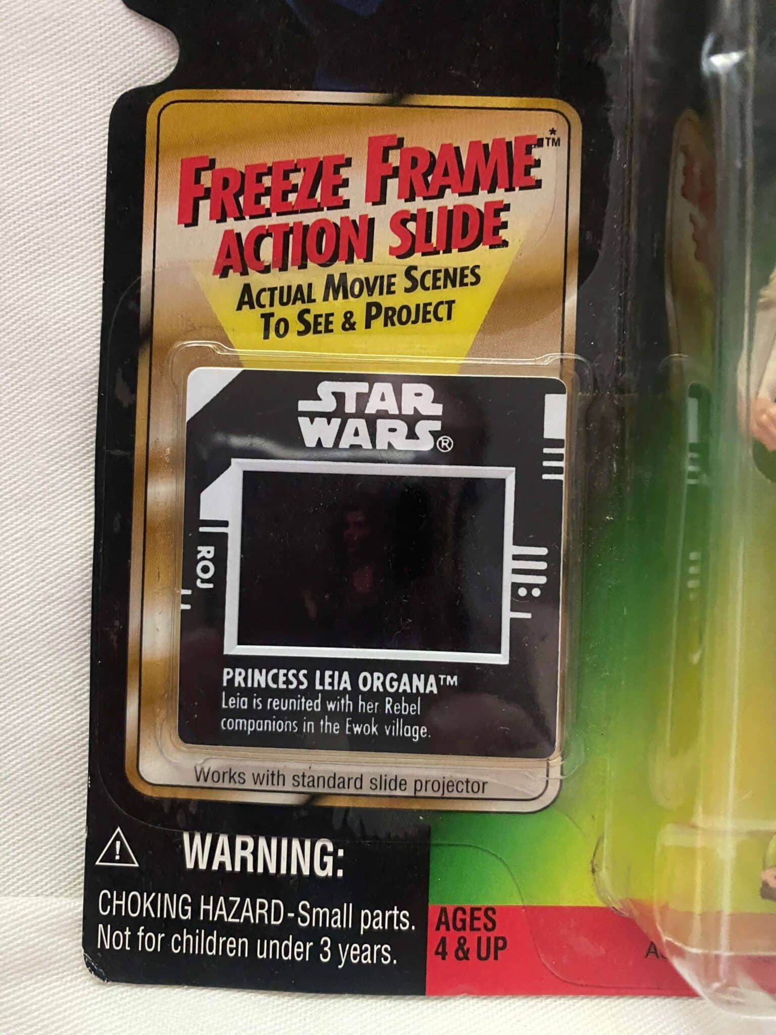 | Casa do Colecionador Princess Leia Organa Star Wars Kenner 1997 POTF Lacrada