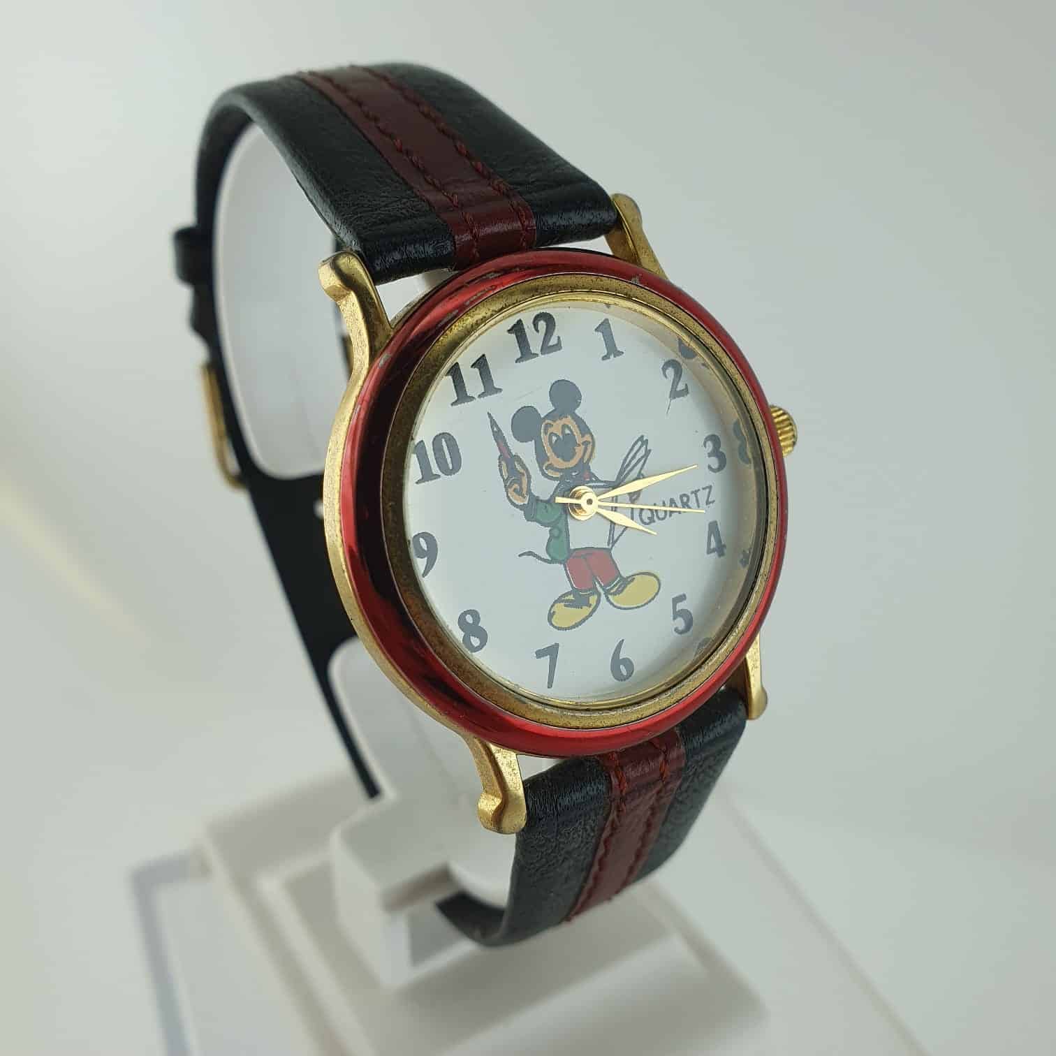 | Casa do Colecionador Relógio Mickey Mouse Mod EX16B Cal 802104 Eta Swiss