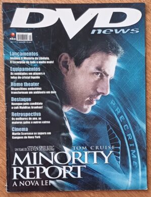 Revista Dvd news 35. Tom Cruise Minority report