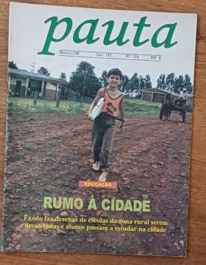 Revista Pauta 24. Campo Mourão 1998. Rumo a cidade.