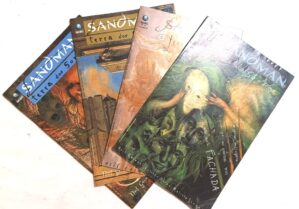 Sandman n° 17,18,19 e 20 – Terra dos Sonhos, completo. Globo – 1991.