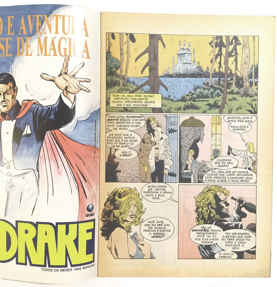 | Casa do Colecionador Sandman n° 27. Globo – 1992