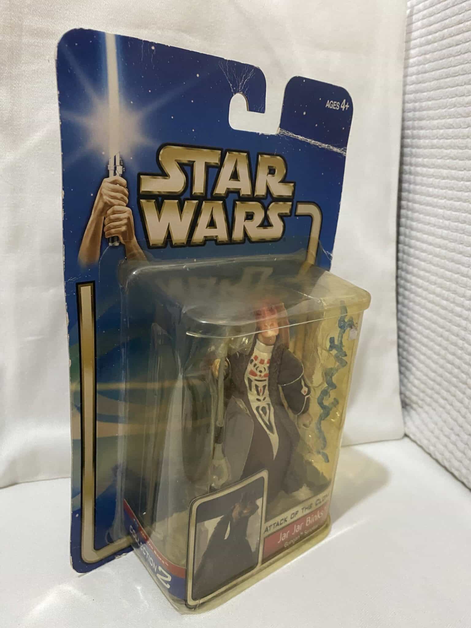 | Casa do Colecionador Star Wars Jar Jar Binks Gungan Senator Hasbro 2002 - Attack of the Clones