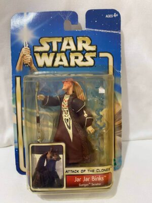 Star Wars Jar Jar Binks Gungan Senator Hasbro 2002 - Attack of the Clones