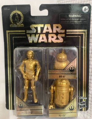 Star Wars Skywalker Saga Commemorative Droids Dourados