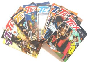 Tex Coleção, lote com 10 exemplares. Mythos – 2017/22.
