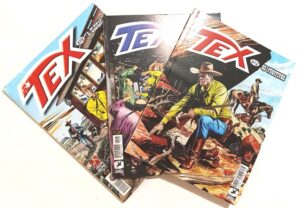 Tex n° 572, 597 e 612. Mythos – 2017/2020.